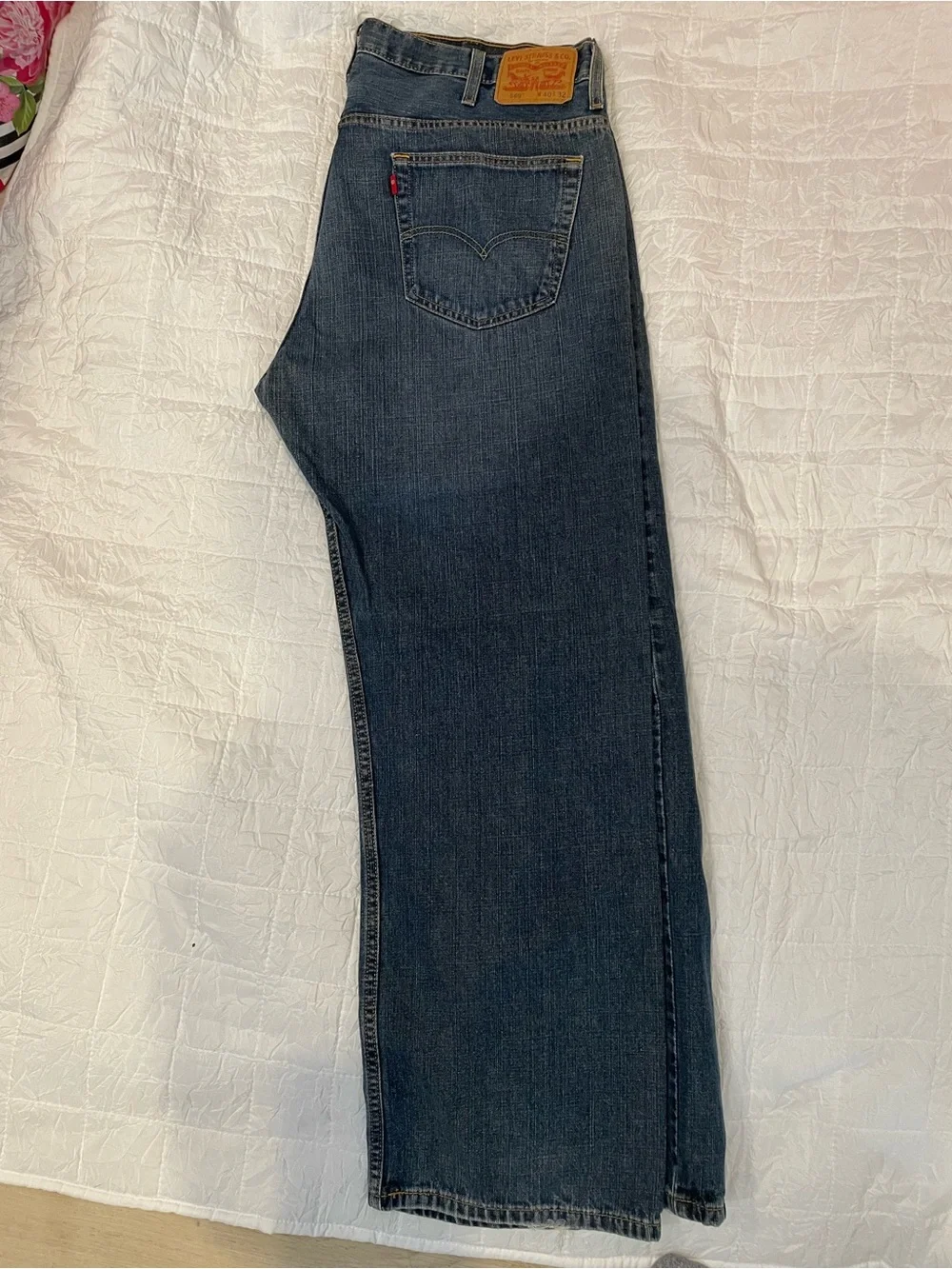Levi's Men's Indigo Straight Jeans